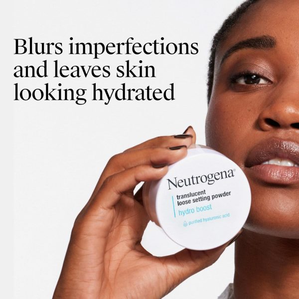 ⁦Neutrogena Hydro Boost Translucent Loose Setting Powder with Purified Hyaluronic Acid, .44 oz⁩ - الصورة ⁦2⁩