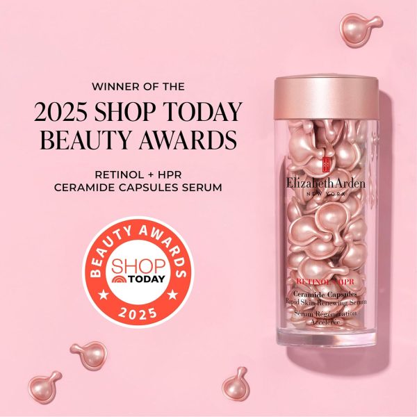 ⁦Elizabeth Arden Retinol + HPR Ceramide Capsules, Anti-Aging Skin Renewing Serum, Skincare Gift for Women, Reduces Fine Lines & Wrinkles⁩ - الصورة ⁦17⁩