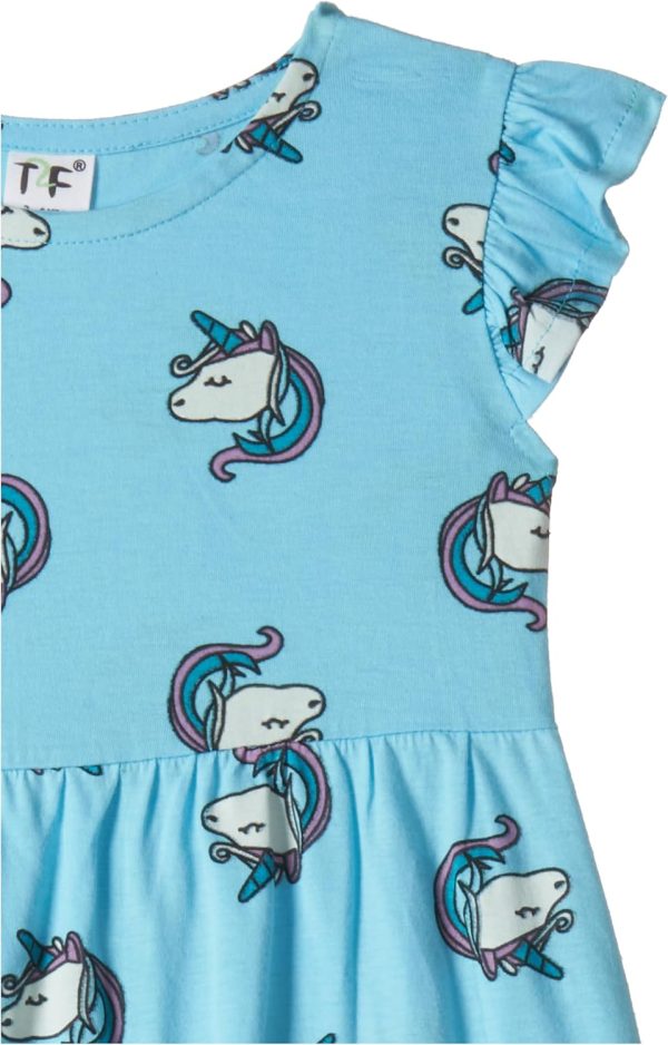 ⁦T2F girls Girls Casual dress-DRZ3P02 Casual A-Line⁩ - الصورة ⁦4⁩