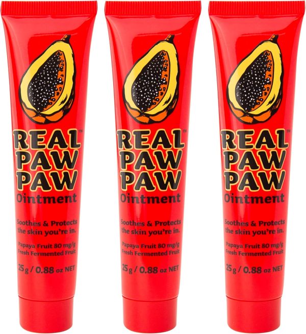 ⁦Real Paw Paw Ointment 25g (Bundle of 3) with Fermented Paw Paw Calendula Infused Oil⁩ - الصورة ⁦7⁩