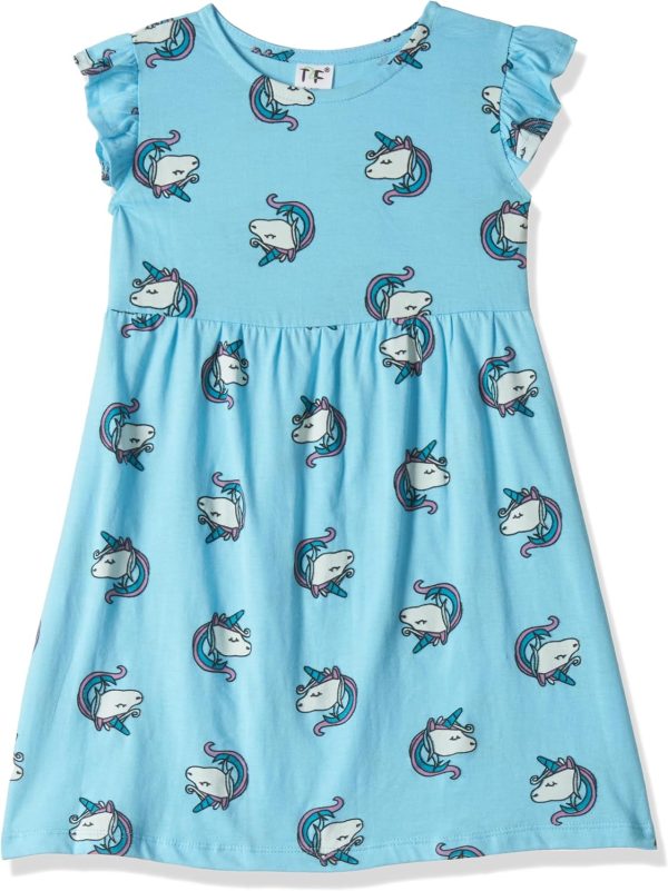 ⁦T2F girls Girls Casual dress-DRZ3P02 Casual A-Line⁩ - الصورة ⁦3⁩