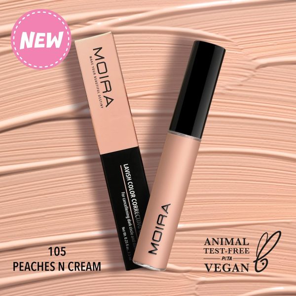 ⁦Lavish Color Correcting Concealer (105, Peaches N Cream)⁩ - الصورة ⁦2⁩