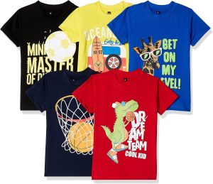 T2F Boy's BYS-TSRT-04 T-Shirt