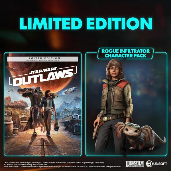 ⁦Star Wars Outlaws Limited Edition (Exclusive to Amazon.co.uk) (PS5)⁩ - الصورة ⁦2⁩