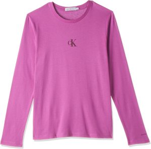 Calvin Klein Jeans Girls LOGO LS L/S T-Shirts