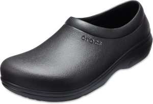 Crocs On The Clock Work SlipOn unisex-adult Clog