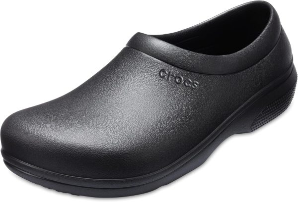 Crocs On The Clock Work SlipOn unisex-adult Clog