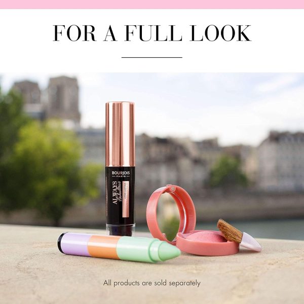 ⁦Bourjois, Always Fabulous Stick Foundcealer. 400 Rose Beige, 7.3 g - 0.25 fl oz⁩ - الصورة ⁦8⁩