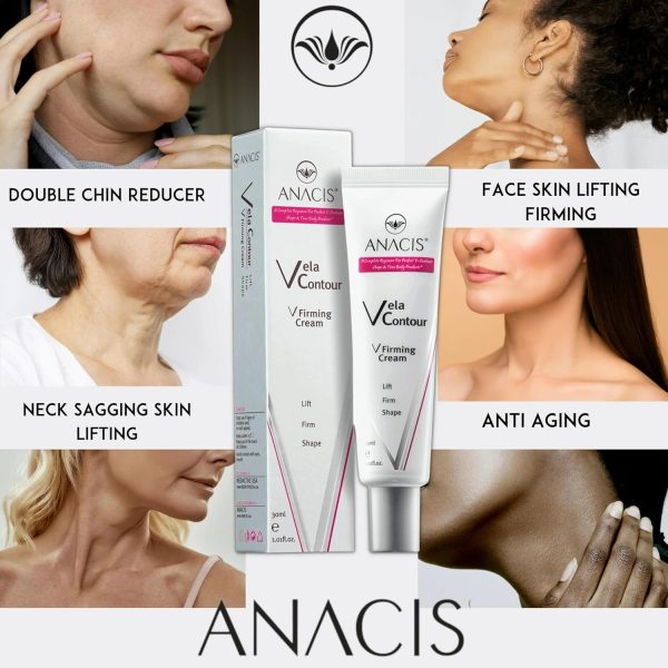 ⁦Anacis Advanced Neck Cream - Neck Chin & Jawline Anti Aging Cream for Women and Men 30 ml⁩ - الصورة ⁦3⁩