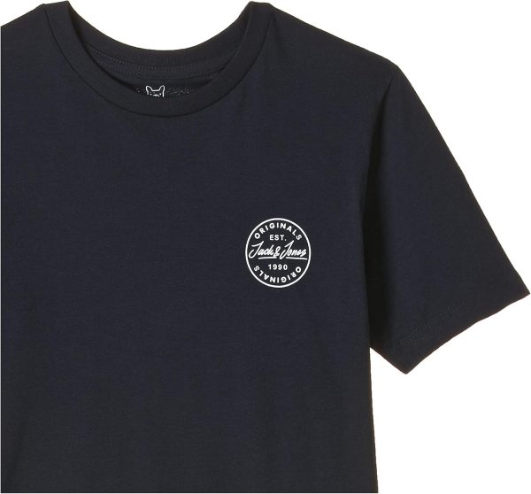 ⁦JACK & JONES Boy's Shark Crew Neck Junior T-Shirt⁩ - الصورة ⁦3⁩