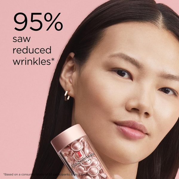 ⁦Elizabeth Arden Retinol + HPR Ceramide Capsules, Anti-Aging Skin Renewing Serum, Skincare Gift for Women, Reduces Fine Lines & Wrinkles⁩ - الصورة ⁦10⁩