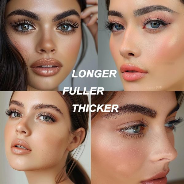 ⁦Azonee Lash Serum, Eyelashes Serum for Eyelash & Eyebrow Growth, 4ml Rapid Eyelash Growth Enhancing Serum, Lash Serum for Eyelash Enhance, Gentle Formula for Longer, Fuller, and Thicker Lashes & Brows⁩ - الصورة ⁦6⁩