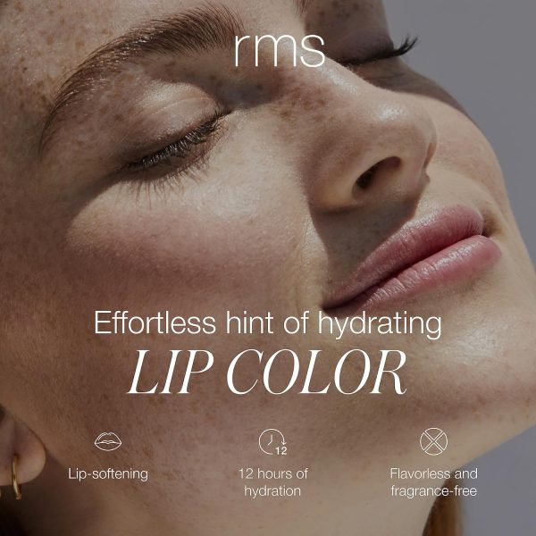 ⁦RMS Beauty Tinted Lip Balm - Hydrating Lip Balm with Jojoba Oil, Moisturizing Lip Balm Tinted⁩ - الصورة ⁦2⁩