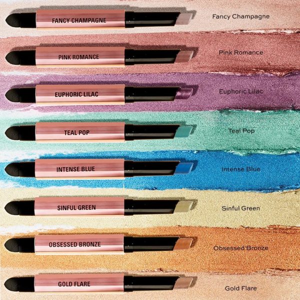⁦Makeup Revolution Lustre Wand Shadow Stick, Gold Flare⁩ - الصورة ⁦4⁩