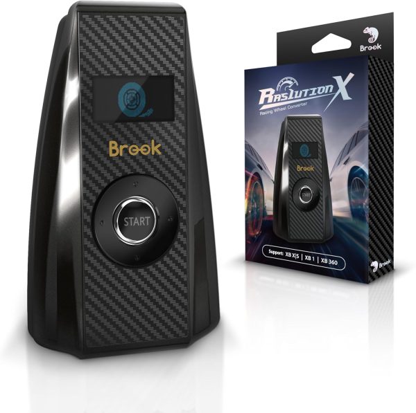 Brook Racing Wheel Converter for Xbox Series X|S, One, 360 | 60+ Steering Wheels Supported | Force Feedback & App Control