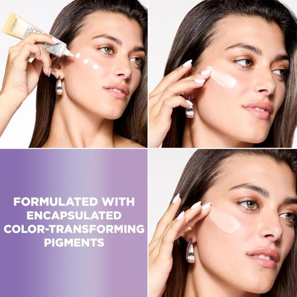 ⁦L’Oréal Paris Makeup Magic Skin Beautifier BB Cream Tinted Moisturizer, Medium, 1 fl oz, 1 Count⁩ - الصورة ⁦4⁩