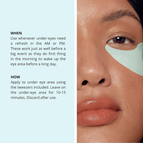 ⁦Nip+Fab Nip + Fab Jelly Eye Patches for Under Eye, Plumping and Rehydrating, Remove Signs of Tiredness, Instantly Reduce the Appearance of Wrinkles⁩ - الصورة ⁦7⁩