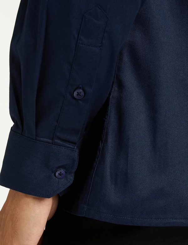 ⁦Diverse Men's Formal Shirt (8903905011992_Dvf01F2L01-126_40_Navy)⁩ - الصورة ⁦7⁩