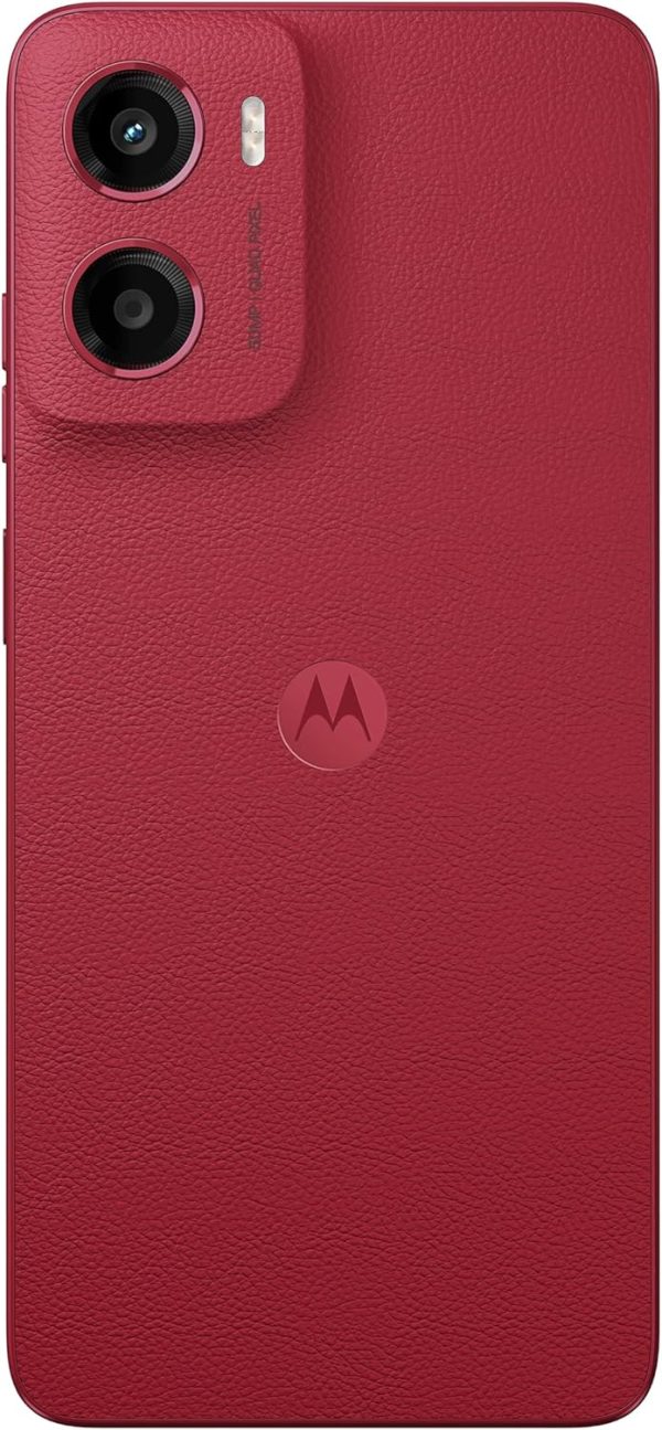 ⁦Motorola Moto G05 Dual-SIM 256GB ROM + 4GB RAM (GSM Only | No CDMA) Factory Unlocked 4G/LTE Smartphone (Plum Red) - International Version⁩ - الصورة ⁦4⁩