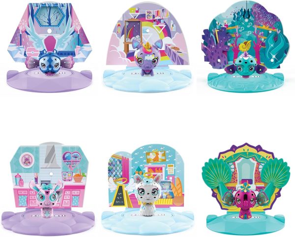⁦Zoobles, Kosmic Kitty Transforming Collectible Figure and Happitat Accessory, Kids Toys for Girls Aged 5 and above⁩ - الصورة ⁦3⁩