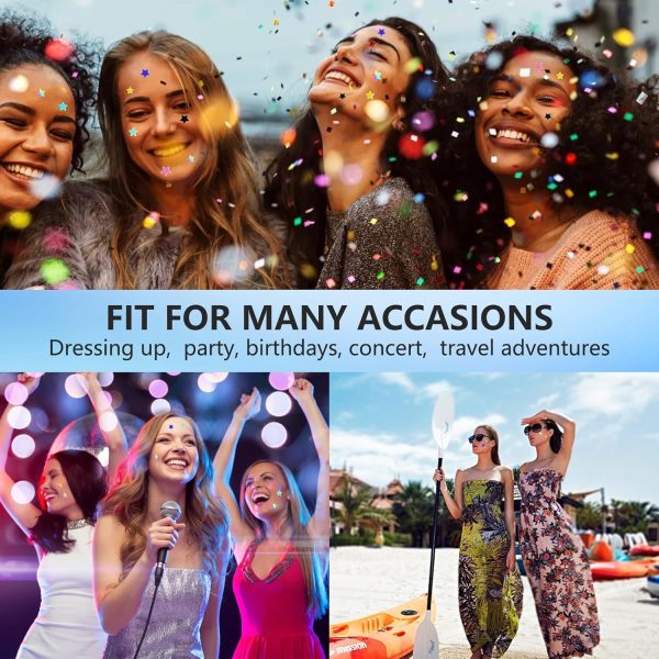 ⁦Star Face Patches for Removing Pimples, 4 Pack of 320 Acne Patches, Hydrocolloid Patches to Cover Up Pimples and Blemishes, Adhesive for Acne Blemishes⁩ - الصورة ⁦7⁩
