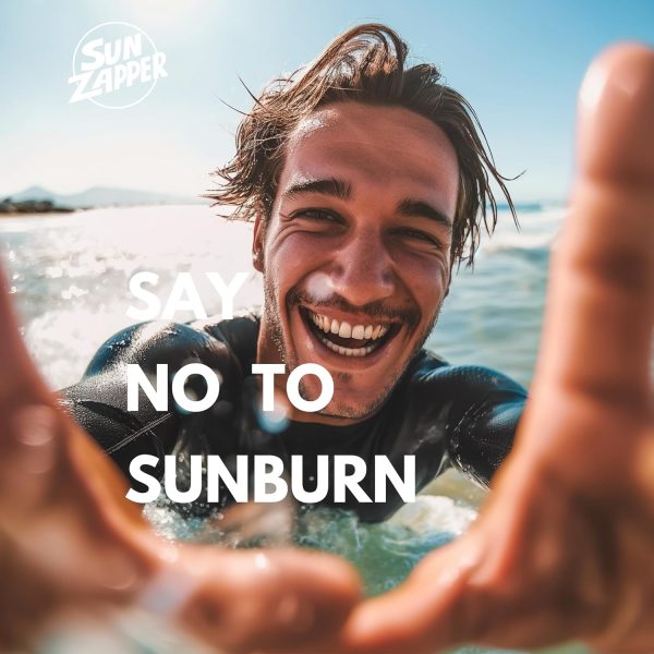 ⁦Sun Zapper Zinc Oxide Sun Block - Pink, White & Blue - SPF 50+ - Very High Sun Protection.⁩ - الصورة ⁦6⁩