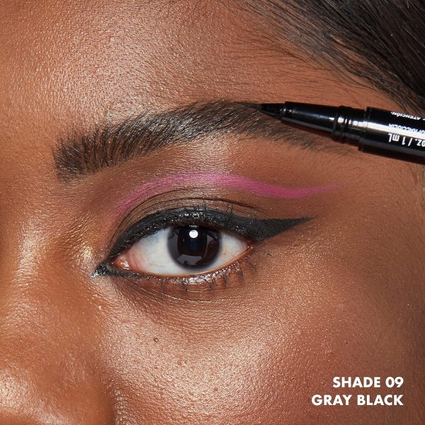 ⁦NYX Professional Makeup Lift & ! Brow Tint Pen, Grey-Black 09, 14 gm⁩ - الصورة ⁦8⁩