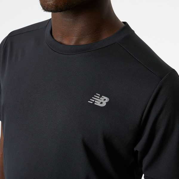 ⁦New Balance Men's Core Run Short Sleeve Top (pack of 1)⁩ - الصورة ⁦6⁩