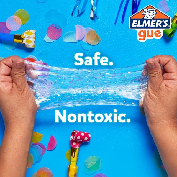 ⁦Elmer’s All-Star Slime Kit, Includes Liquid Glue, Slime Activator, and Premade Slime, 9 Count⁩ - الصورة ⁦8⁩