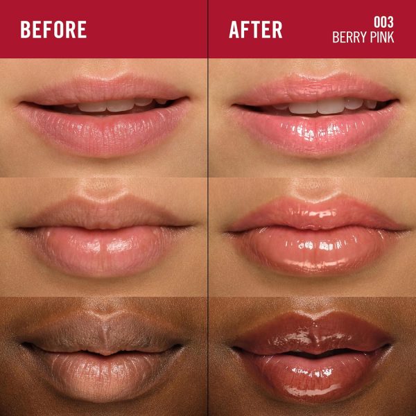 ⁦Rimmel Oh My Gloss! Lip Oil - 003 - Berry Pink⁩ - الصورة ⁦2⁩