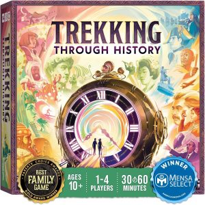 Underdog Games Trekking Through History: The Family Board | Adventure Through Time and Witness Incredible Events During Family Night | Ages 10 and Up
