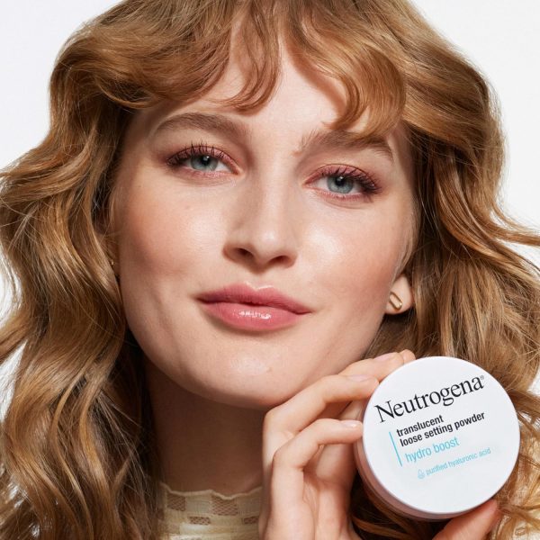⁦Neutrogena Hydro Boost Translucent Loose Setting Powder with Purified Hyaluronic Acid, .44 oz⁩ - الصورة ⁦5⁩