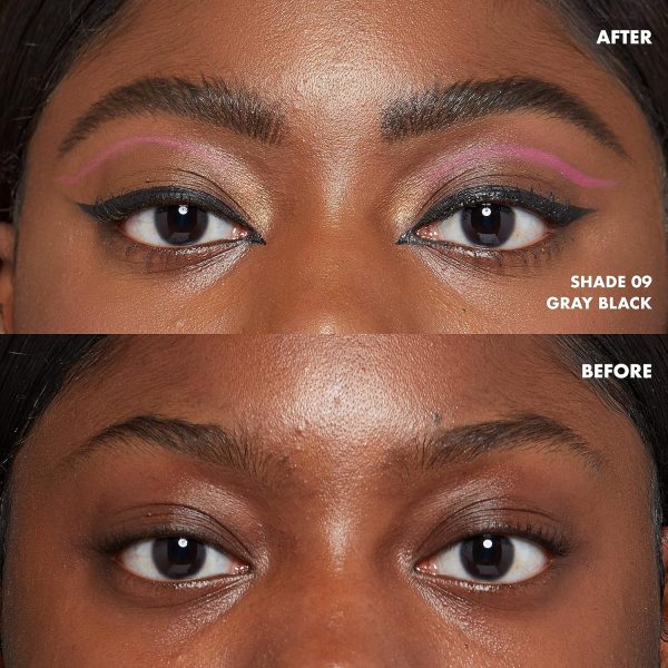 ⁦NYX Professional Makeup Lift & ! Brow Tint Pen, Grey-Black 09, 14 gm⁩ - الصورة ⁦4⁩