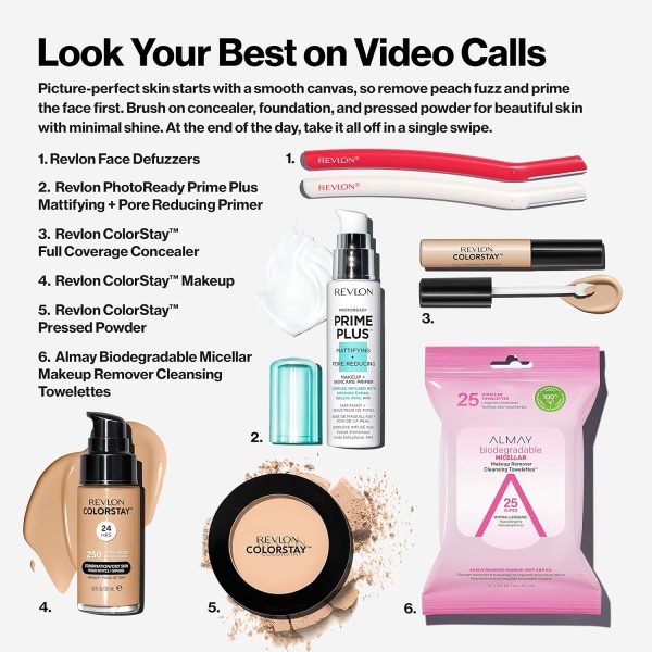 ⁦Revlon Colorstay Full Coverage Concealer - 007 Banana⁩ - الصورة ⁦7⁩