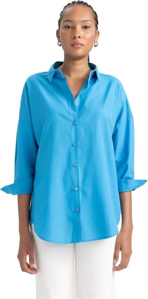 DeFacto Womens B0659AX Tunic shirt
