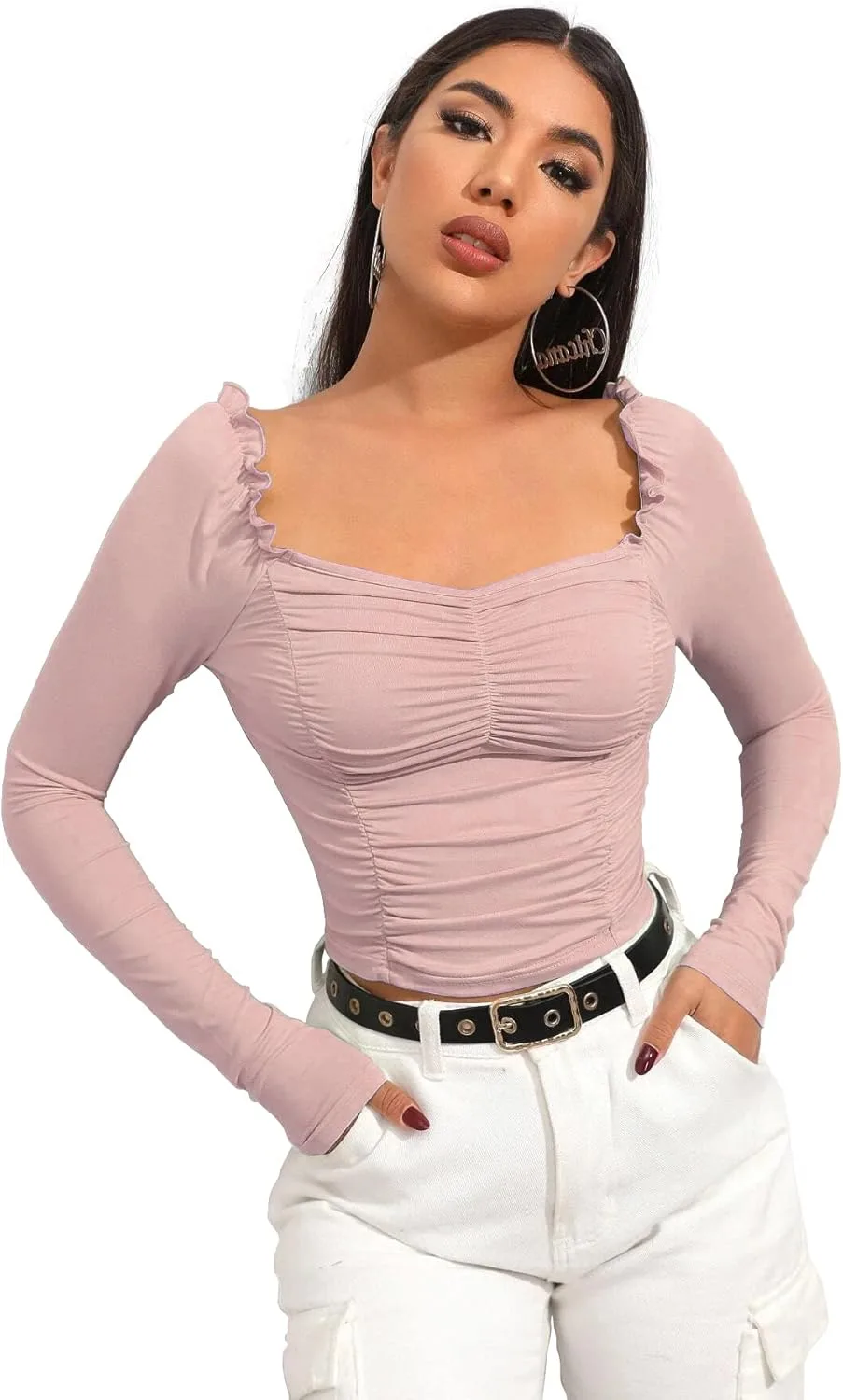 Shasmi Womens Girls Black Full Sleeve Sweat Hear Neck jpg