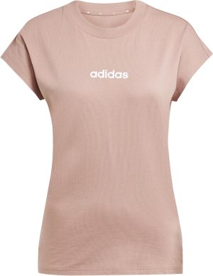 adidas Womens Essentials Linear Cotton T-Shirt