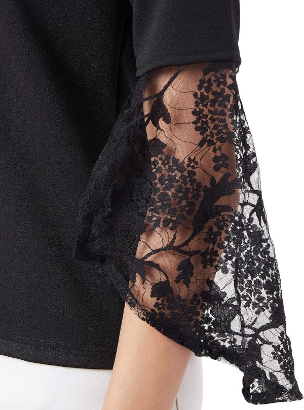 ⁦Miss Olive Women's Solid Relaxed Shirt⁩ - الصورة ⁦6⁩