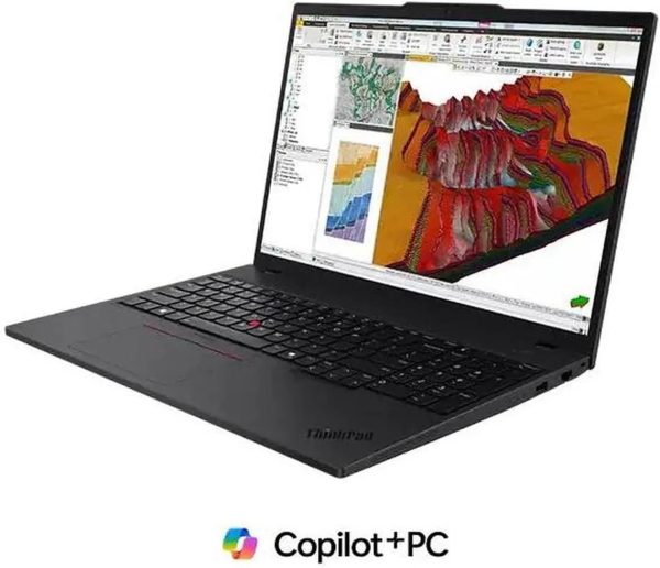 ⁦Lenovo ThinkPad P16s Gen 4 Laptop with AMD Ryzen AI 7 PRO 350 Processor, OLED 16” WQUXGA, 100% DCI-P3 Touchscreen Display, 64GB DDR5-5600MT of Memory, 1TB SSD, 5MP RGB+IR Cam, Wi-Fi 7, and Win 11 Pro⁩ - الصورة ⁦5⁩