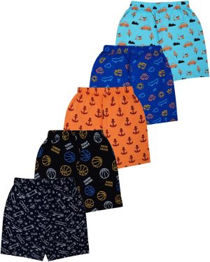 T2F boys Boys shorts Shorts (pack of 5)