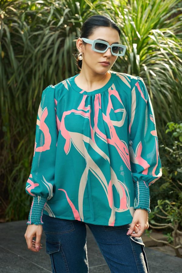 ⁦Leriya Fashion Tops for Women | Long Tops for Women | Formal Tops for Women | Office wear Tops for Women⁩ - الصورة ⁦3⁩