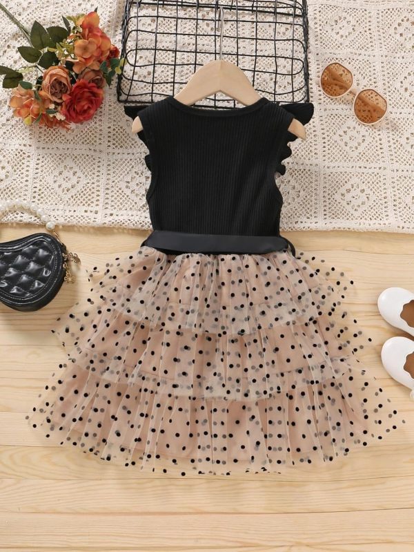 ⁦TAGAS baby-girls KD-1015 Dress (pack of 1)⁩ - الصورة ⁦2⁩