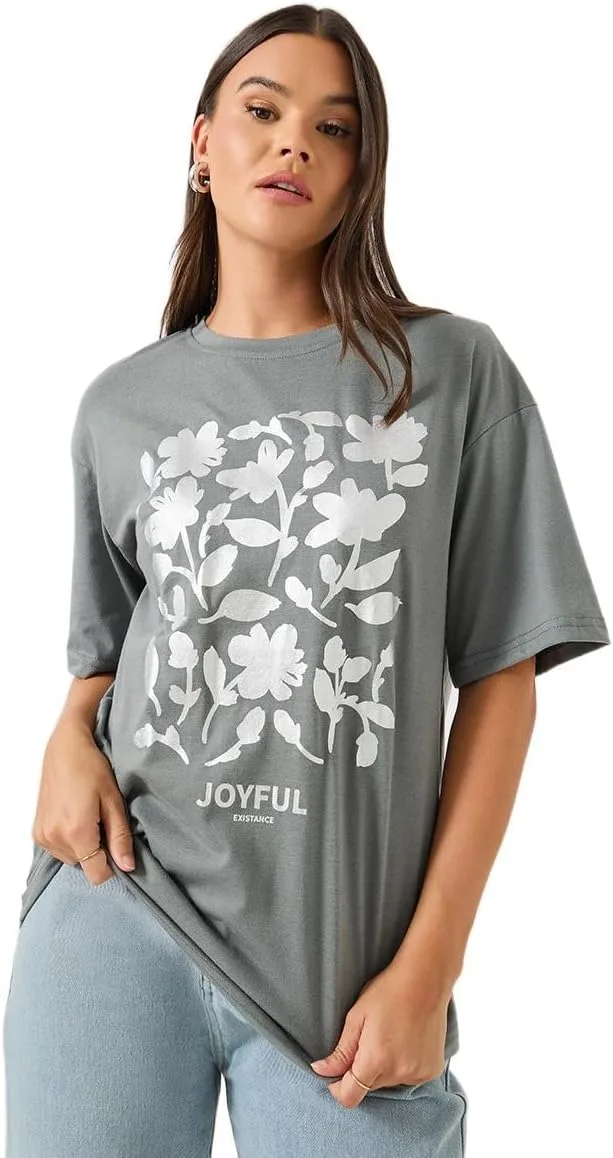 1756453521 Styli Womens Floral Foil Graphic Oversized Round Neck T Shirt jpg