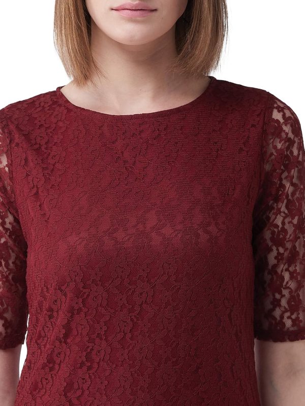 ⁦Miss Olive Women's Paisley Regular Shirt⁩ - الصورة ⁦5⁩