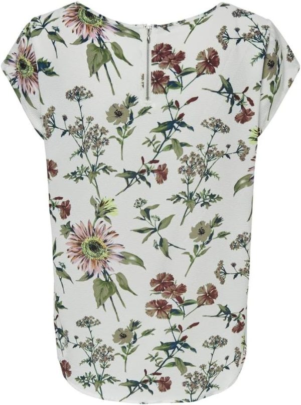 ⁦Only Women's ONLVIC S/S AOP PTM Blouse⁩ - الصورة ⁦2⁩