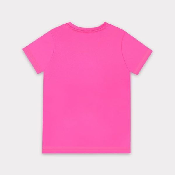 ⁦Disney Girls Disney Minnie Mouse Kids Girls Short Sleeves T-Shirt Western (pack of 1)⁩ - الصورة ⁦2⁩