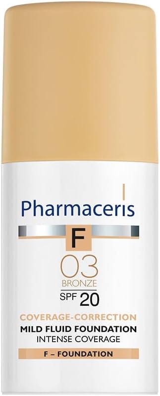 Pharmaceris PH INTENSE COVERAGE MILD FLUID FNDTN 30 ML-F BRONZE 03:53219 1 Pharmaceris PH INTENSE COVERAGE MILD FLUID FNDTN 30 ML-F BRONZE 03:53219