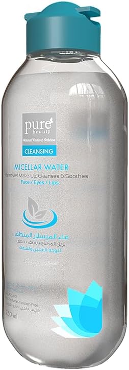 Pure Beauty Micellar Water Cleanser 250 ml 2 Pure Beauty Micellar Water Cleanser 250 ml - الصورة 2
