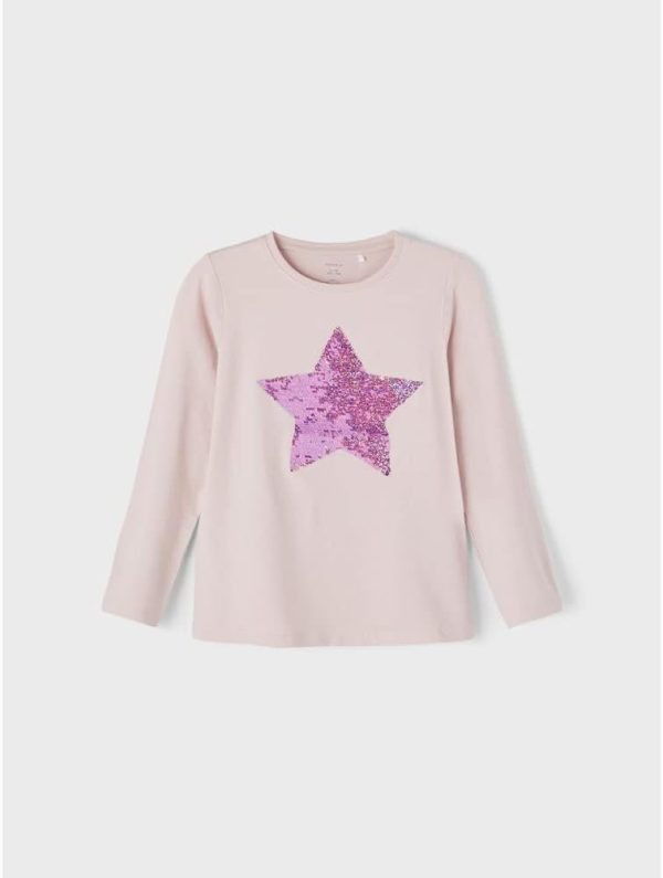 ⁦name it Girl's T-Shirt Long Sleeve⁩ - الصورة ⁦4⁩