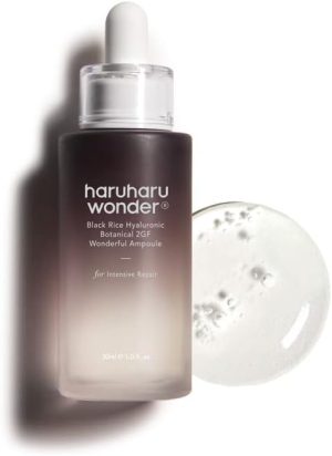 haruharu wonder Black Rice Hyaluronic Botanical 2GF Wonderful Ampoule